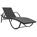 Patio Lounge Chair With Cushion And Adjustable Backrest Poly Rattan Vidaxl. Fixed Price $150.99.