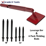Dent Puller Leverage Pulling Bar With 6 Bonus Welding Rods Maxi & DF-505. Fixed Price $126.55.