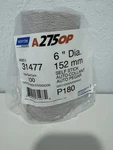 Norton 31477 6 Inch Disc Grit P180 Self Stick Free Shipping Qty 100. Fixed Price $43.99.