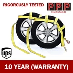 2PACK Dolly Basket Strap With Twisted Snap Hooks Car Tie Down Heavy Duty. Fixed Price $39.90.