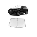 Foldable Sun Shade Wodsta Full Coverage Compatible With Audi Q5 2018-2025. Fixed Price $33.11.