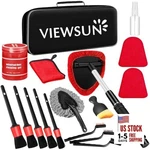 Windshield Cleaner Tool, 17PCS Car Interior Cleaning Kit, Detailing Red. Fixed Price $30.77.