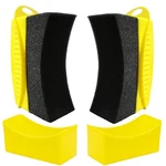 2 Pack Tire Shine Applicator Pads, Reusable Dressing Yellow. Fixed Price $15.44.