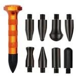 Gs Diy Paintless Dent Repair Kit Metal Tap Down Pen With 9 Heads Tips Re.... Fixed Price $14.29.