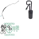 Uac Ak 1208 A/c System Repair Kit For 97-98 Jeep Wrangler. Fixed Price $98.37.