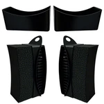 2 Pack Tire Shine Applicator Pads, Reusable Dressing Black. Fixed Price $11.94.