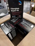 Case Of 4 Fiberglass Repair Kit With Cloth And Resin Usc 58006. Fixed Price $69.00.