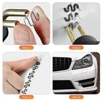 600PCS Hot Stapler Staples Repair Kit For Plastic Welder Gun Car Bumper Fender. Fixed Price $8.01.