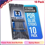Tabweld Black Plague Pdr Glue Sticks - Paintless Dent Repair Grey 10 Packs. Fixed Price $34.88.