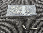 (qty 20) TV-545D Truck Tubeless Valve Stem 60 Degree Fits Haltec Alcoa. Fixed Price $29.50.