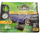 Slime Flat Tire Emergency Repair Kit With The Push Of Button. Fixed Price $12.70.