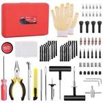 Gooacc Tire Repair Kit - 106PCS Heavy Duty Plug Flat Puncture R.... Fixed Price $37.43.