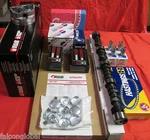 Ford 351C 4-BBL Master Engine Kit Flat Top Pistons+rings+cam+lifters+timing. Fixed Price $855.21.