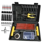 Autoxbert Car Tire Flat Repair With Plugs Heavy Compact++kit. Fixed Price $38.95.