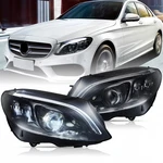 Led Headlights W/animation For 2015-2021 Mercedes Benz C-class Only Halogen. Fixed Price $593.99.
