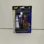Truck Stuff Car Tubeless Tire Repair Kit Rubber Cement, Insert Plugs And Tools. Fixed Price $12.00.