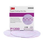 3M 30668 Purple Finishing Film Hookit Disc (1200 Grit, Inch, 50 Pcs). Fixed Price $64.00.