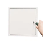 Thicken Steel Access Door 16 Inch With 4 Long Fixing Strips White Screwd.... Fixed Price $53.71.
