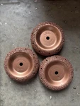 205A) Lot Of Xtra Seal 14-398 4" Contour Cup 36 Grit. Fixed Price $49.99.