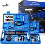 Flat Tire Repair Kit With Plug 68 Pcs For Car, Motorcycle, Atv, Jeep, Truck, Tra. Fixed Price $65.86.