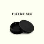3/4" Hole Nylon Locking Panel Plugs Black/white Dome Cover 15/16" Top Width. Fixed Price $29.50.