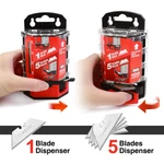 Goldblatt 100-PACK Utility Knife Blades Premium Tempered SK2M Steel Dispenser Us. Fixed Price $19.99.