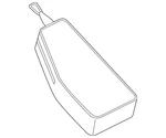 Genuine Volkswagen Tool Bag 2K0-601-703-A-905. Fixed Price $25.52.
