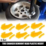 Sets Motorcycle Tire Changer Demount Head Plastic Insert 2.36"X0.89"X0.93". Fixed Price $14.99.