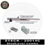 Steck 20014C Lever Combo For Studs & Pdr. Fixed Price $52.55.