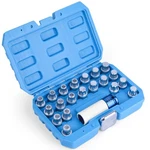 Beley Wheel Lock Lug Nuts Set, Automotive Anti-theft 21 Pcs Bmw Silver. Fixed Price $80.58.