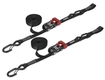 Prp 11801-2 1"X15' Ratchet Tie Down W/snap 's' Hooks & Soft Pair Black. Fixed Price $42.37.