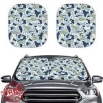 Huisefor Blue Camo Car Windshield Sun Shade Foldable Visor Summer Cool. Fixed Price $35.99.