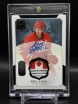 2013-14 Ud The Cup Eric Staal Tag Patch Auto Black Foil 1/1 One Of. Fixed Price $375.00.
