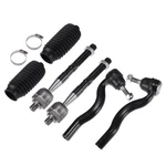Autohaux 6PCS Front Inner Outer Tie Rod Ends Kit Suspension 9.84", Black. Fixed Price $93.99.
