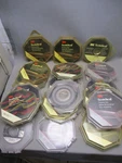 Huge Lot Of 28 ROLLS-3M Striping Tape Scotchcal Various Sizes Colors Lengths. Fixed Price $110.00.