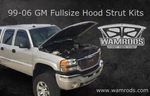 Wam Rods 99-06 Chevy Gmc Truck Suv Fullsize Hood Strut Kit Nbs. Fixed Price $135.00.