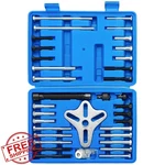 Nyxova Harmonic Balancer Puller Set With Crankshaft Pulley (blue). Fixed Price $34.99.