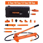 Vevor 4/10/12/20 Ton Hydraulic Porta Power Jack Air Pump Lift Body Frame Kit. Fixed Price $268.99.