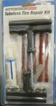 Tubeless Tire Repair 9 Piece Kit, New Original Package W/ Plugs. Fixed Price $12.95.