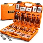 Thread Repair Kit, Metric & 348-PIECE, Orange, Black, Grey. Fixed Price $82.40.