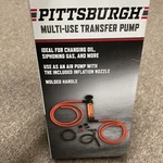 Pittsburgh Automotive Multi-use Transfer Pump 63144 New. Fixed Price $10.85.