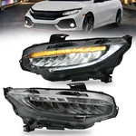 Vland Headlights+led Tail W/sequential For 2017-21 Civic Hatch Type. Fixed Price $498.07.