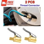 2PCS Locking Tire Air Chuck, Brass Inflation Hose Adapter With Clip. Fixed Price $7.79.