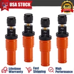 Piece Of 4 Tire Deflator 10-30 Psi Valve Screw-on Tyre Air Adjustable Auto-stop. Fixed Price $21.99.