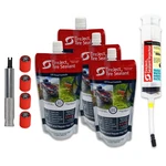 Tireject Off-road Tubeless Sealant Kit: Fix Flat & Prevent 40OZ. Fixed Price $92.95.
