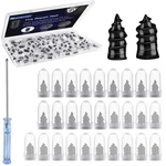 Nachlynn 30 Pcs Tire Repair Screws Self-tapping Rubber Fast Tool Black. Fixed Price $10.40.